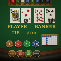 Winrolla - Baccarat Table Game - Online Casino